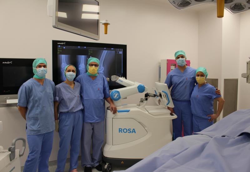 Foto: PR/ Bolnica Akromion uvodi robotsku ugradnju proteze koljena - Bolnica Akromion unapređuje zdravstvenu skrb uvođenjem robotske ugradnje proteze koljena